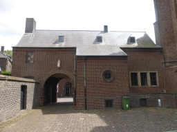 Gate at the northeast side of the Saint Christopher Cathedral, leading to the Grotekerkstraat street