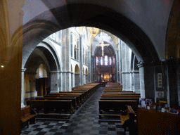 Nave and apse of the Munsterkerk church