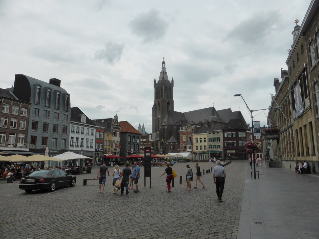 The Markt square with the Saint Christopher Cathedral