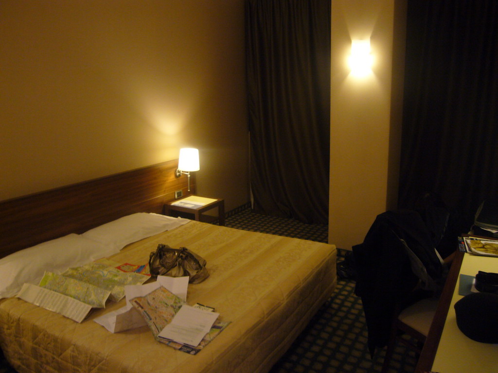 Our room in the hotel `Hotel Eurostars Roma Congress`