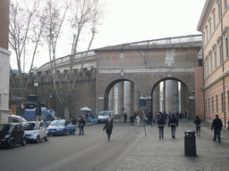 The Porta Angelica gate to Vatican City