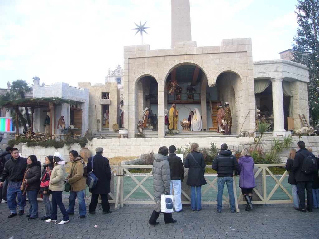 The Nativity of Jesus at Saint Peter`s Square