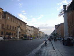 The Via della Conciliazione street