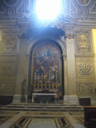 The Altar of Immaculate Conception, inside St. Peter`s Basilica