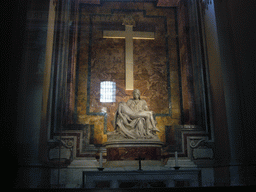 The Chapel of the Pieta, inside St. Peter`s Basilica
