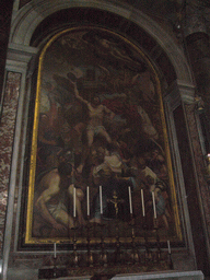 The Chapel of St. Sebastian, inside St. Peter`s Basilica