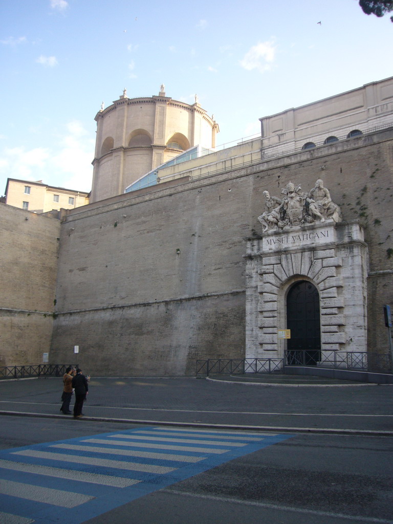 Entrance to the Vatican Museums (Musei Vaticani)
