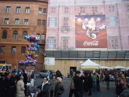 Restauration of a building at the Piazza Navona