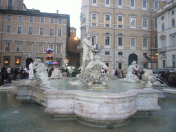 The More Fountain (Fontana del Moro) at the Piazza Navona