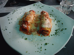 Lunch in a restaurant near the Colosseum