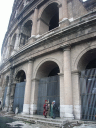 Roman actors at the Colosseum