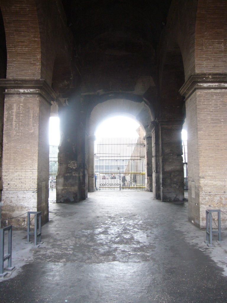 Passage on level 0 of the Colosseum