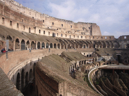 View from level 1 of the Colosseum