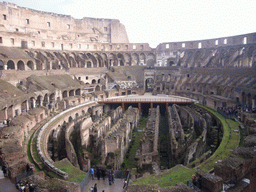 View from level 1 of the Colosseum