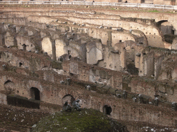 The Hypogeum (catacombs) of the Colosseum, from level 1