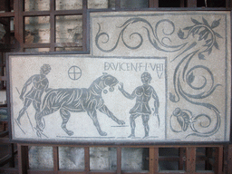 Mosaics, in the museum at level 1 of the Colosseum