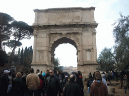 The Arch of Titus at the Forum Romanum