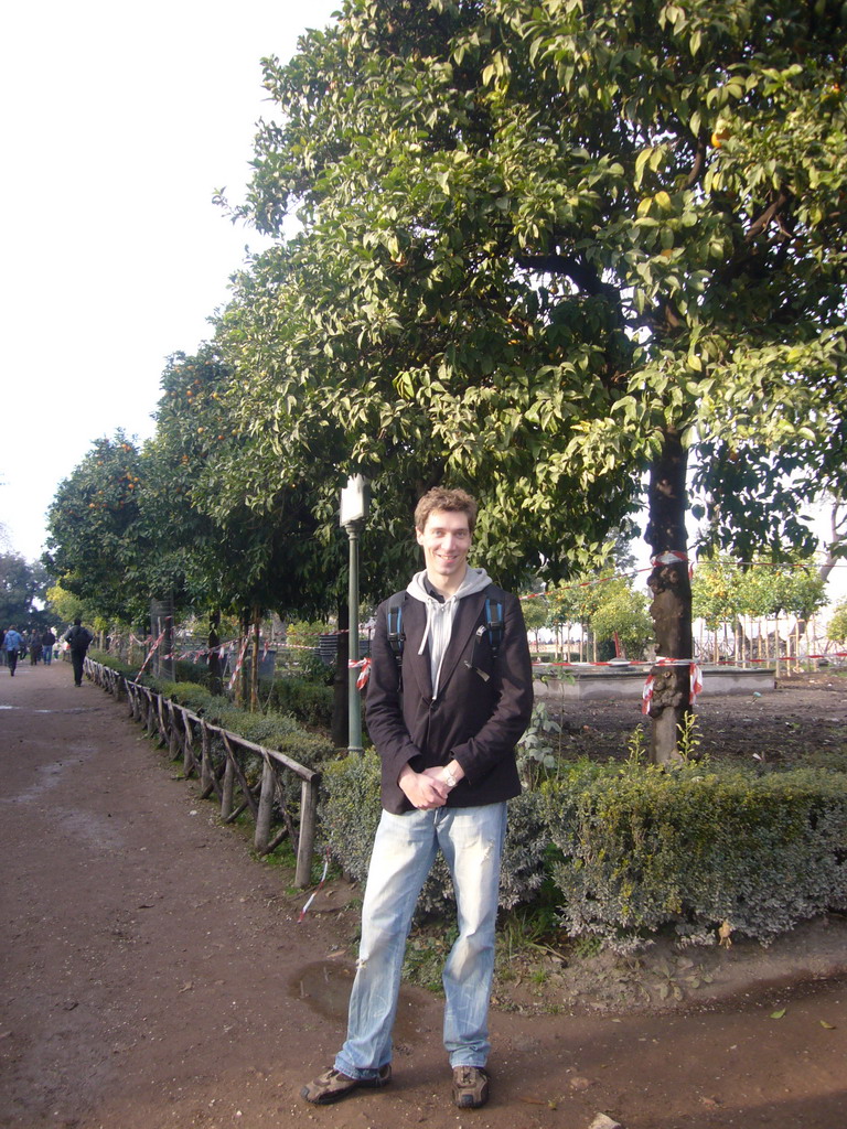 Tim at the Palatine Hill