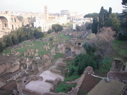 View on the Forum Romanum and the Colosseum, from the Palatine Hill