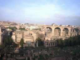 View on the Forum Romanum from the Palatine Hill