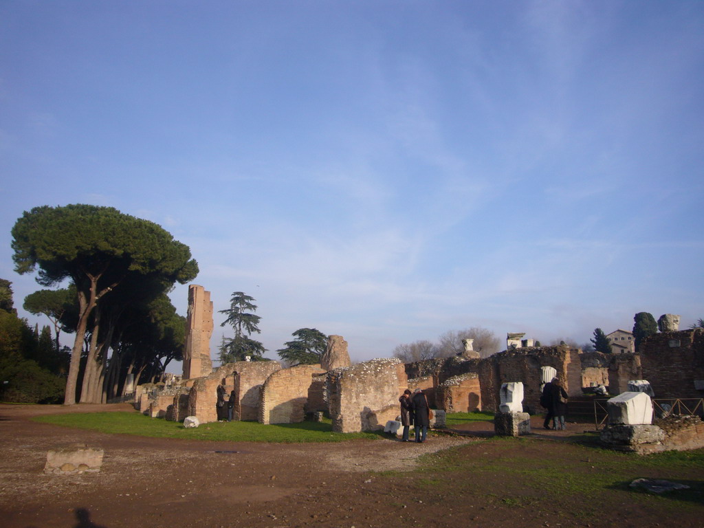 Ruins at the Palatine Hill