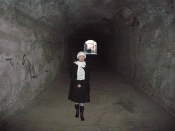 Miaomiao in the Cryptoporticus of Emperor Nero at the Palatine Hill