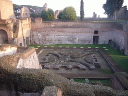 The courtyard, with fountain, of the Domus Augustana at the Palatine Hill