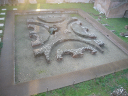 The courtyard, with fountain, of the Domus Augustana at the Palatine Hill