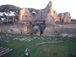 The Stadium of Domitian`s Palace, at the Palatine Hill