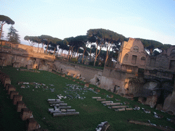 The Stadium of Domitian`s Palace, at the Palatine Hill