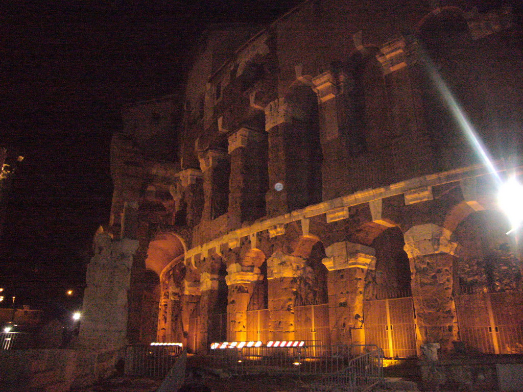 The Theatre of Marcellus, by night