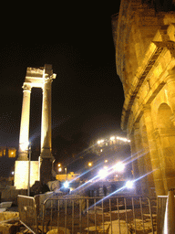 The Theatre of Marcellus and the Temple of Apollo Sosianus, by night