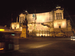 The Monument to Vittorio Emanuele II, by night