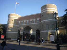 The entrance of the Castel Romano Designer Outlet