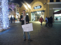 Tim in the streets of the Castel Romano Designer Outlet