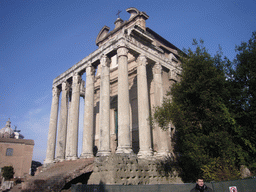 The Temple of Antoninus and Faustina, at the Forum Romanum