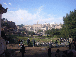 The Forum Romanum, seen from near the Arch of Titus