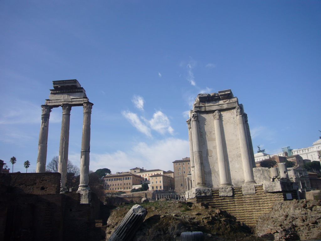 The Temple of Vesta, at the Forum Romanum