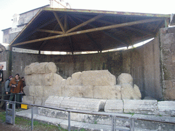 The Tomb of Caesar, at the Forum Romanum