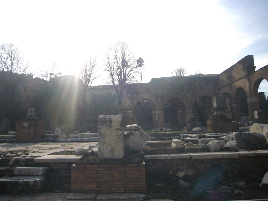 The Rostra, at the Forum Romanum