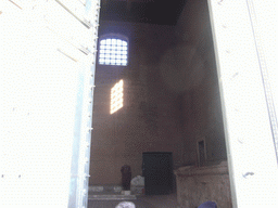 Inside the Curia Julia, at the Forum Romanum