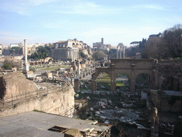 View on the Forum Romanum from the Capitoline Hill