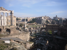 View on the Forum Romanum from the Capitoline Hill