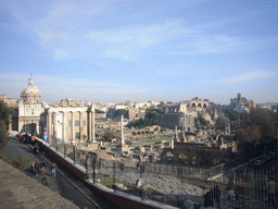 View on the Forum Romanum from the Capitoline Hill