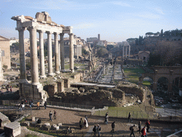 View on the Forum Romanum from the Capitoline Hill
