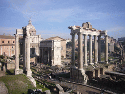 View on the Forum Romanum from the Capitoline Hill