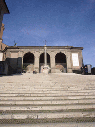 Stairs to the Santa Maria in Aracoeli church, at the Capitoline Hill