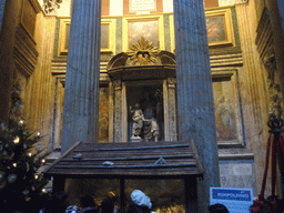 Nativity of Jesus and niche in the Pantheon