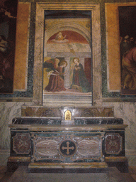 Chapel with fresco in the Pantheon