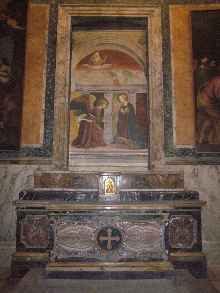 Chapel with fresco in the Pantheon